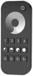 Fernbedienung DOTLUX Fusion 4 Zonen für einfarbige LED-Streifen