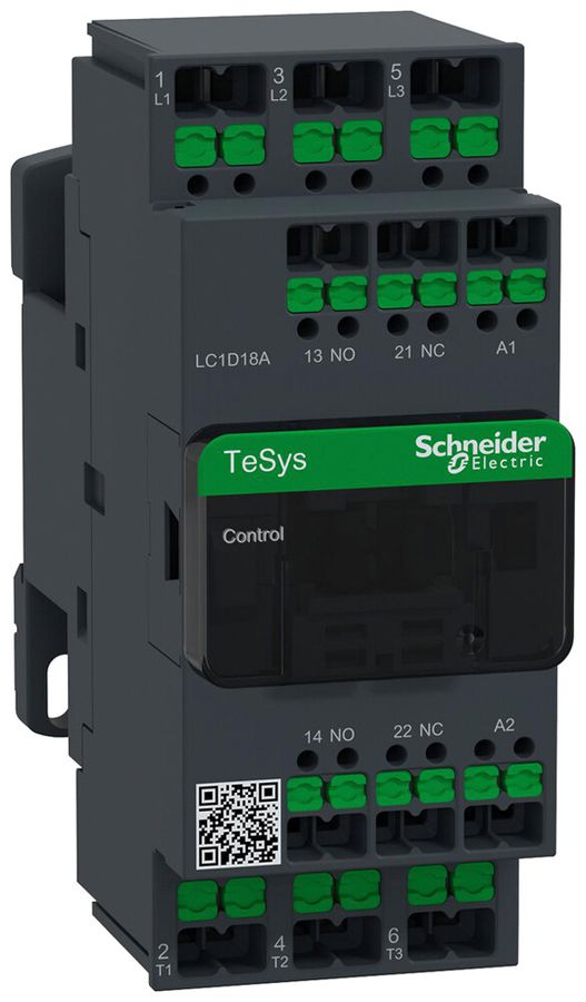 Contacteur de puissance TeSys 480VAC 3NO 32A 18A 440V 1NO 1NC