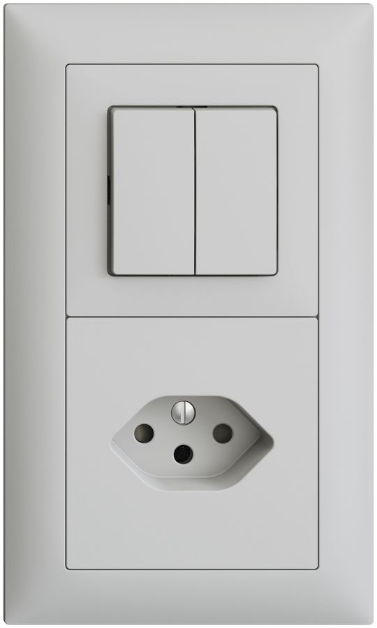 UP-Kombination EDIZIOdue 1/1P+T13 hellgrau