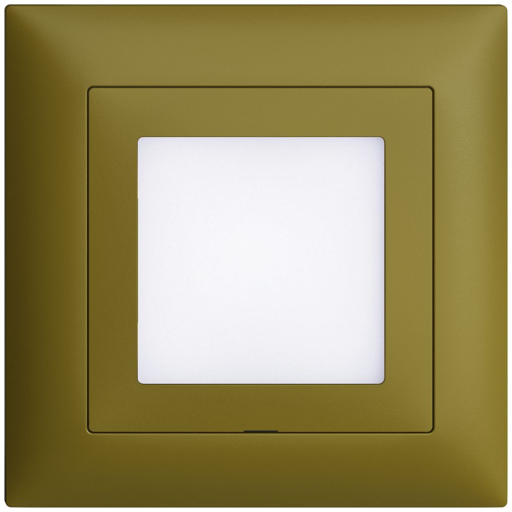 Kit frontale INC EDIZIOdue olive 88×88mm per lampada LED
