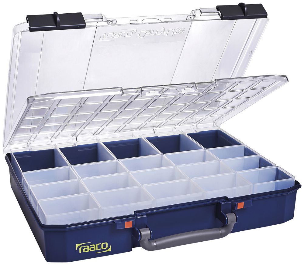 Valigia d'assortimento CIMCO CarryLite 80 griglia5×10 DLU20×inserti 330×413×82mm