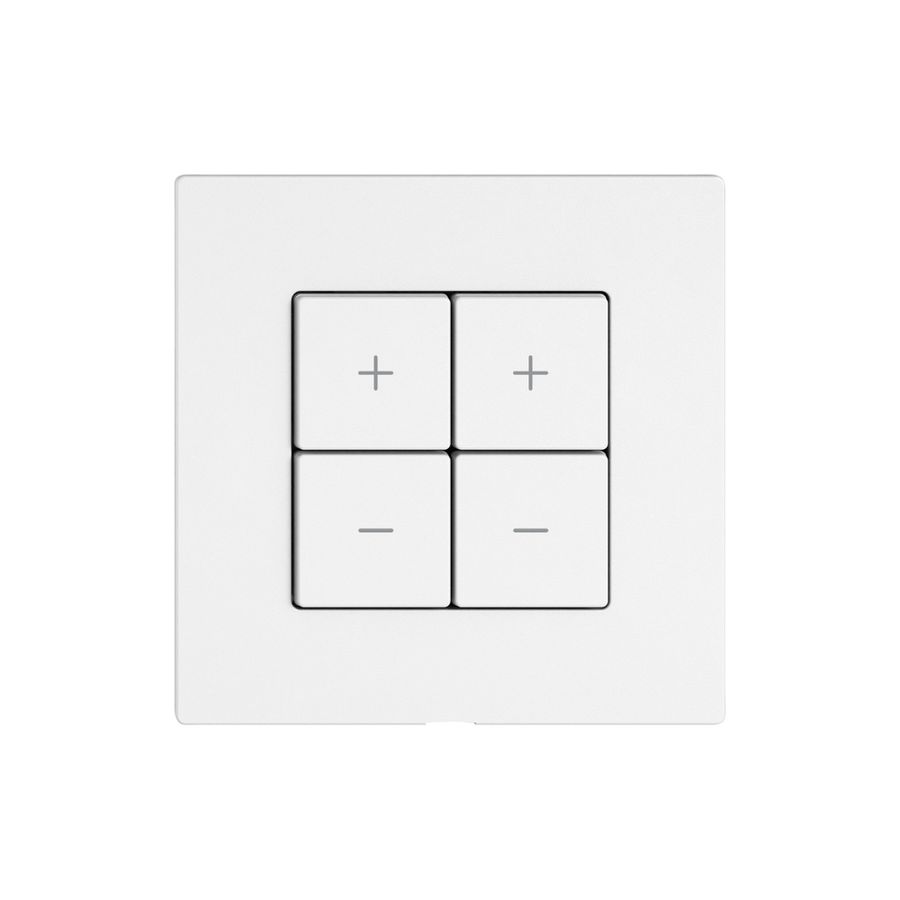 Commande pour variateur EDIZIO.liv Wiser SNAPFIX® 2C WLAN 4T bc