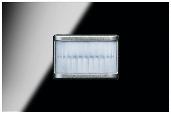 Rilevatore di movimento KNX AP ABB 180°, Busch-priOn vetro nero