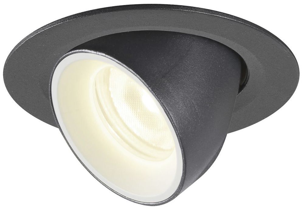 EB-LED-Downlight SLV NUMINOS GIMBLE XS, 7W 200mA 730lm 4000K 40° sz/ws