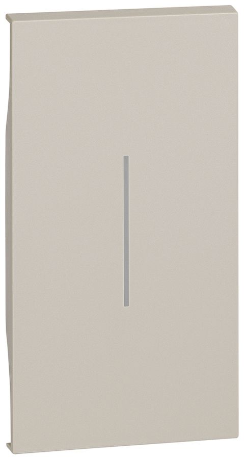 Tastenabdeckung Living Now 2 Module mit Beleuchtungsfenster sand