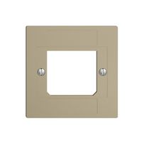 Frontplatte ITplus ADSL EDIZIOdue sand 3×RJ/1×T+T