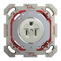 Prise ENC NEMA SNAPFIX® 1×US/CA (NEMA 5-15) (type B) 20A 125V IP20 alu