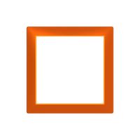 Frontplatte SIDUS 75×75 orange