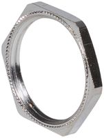 Gegenmutter Plica MS EMV, PG13.5 Messing vernickelt