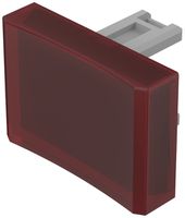 Calotta per pulsante EAO 31 concavo rosso