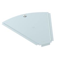 Deckel BET RBD 45° 300×325mm Stahl bandverzinkt Zink-Aluminium