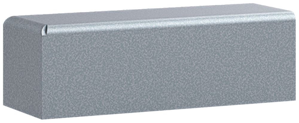 Embout tehalit.LFS 20×20mm acier zinc IP30