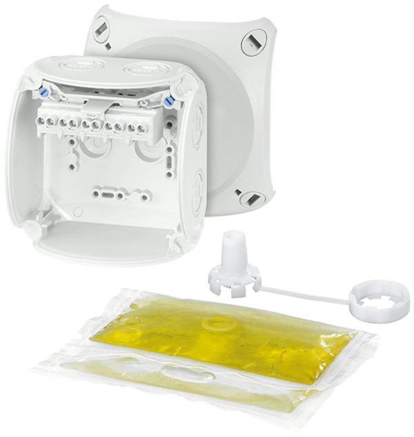 AP-Abzweigdose Hensel WP grau 1.5…4mm² 5P 500ml 32A