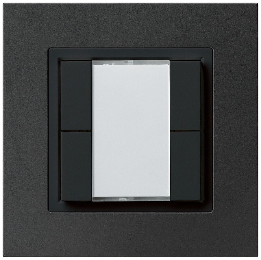 UP-Multifunktionstaster kallysto.pro KNX RF 4-fach schwarz