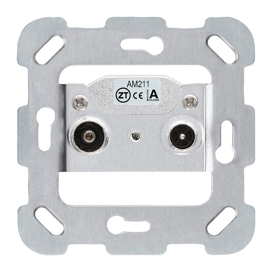 Einsatz zu Antennendose Hager R/TV Bauart F 11dB 2GHz