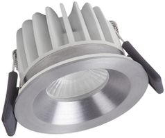 Downlight LED INS LDV SPOT FIX DIM, 8W 3000K IP65 argento