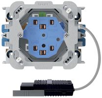 Prise INC 2×type 13/23 Hager L2 câble rond avec boîte INC G3