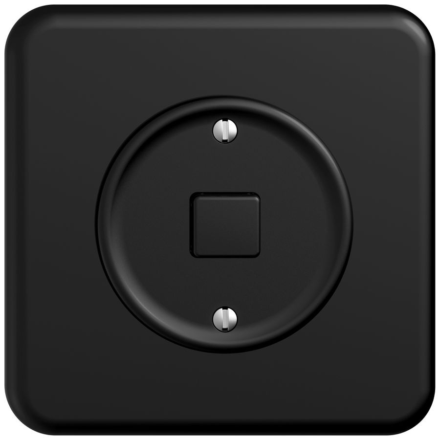 UP-KNX-Taster RGB STANDARDdue SNAPFIX® 1×Taste m.Temperaturfüh.sz