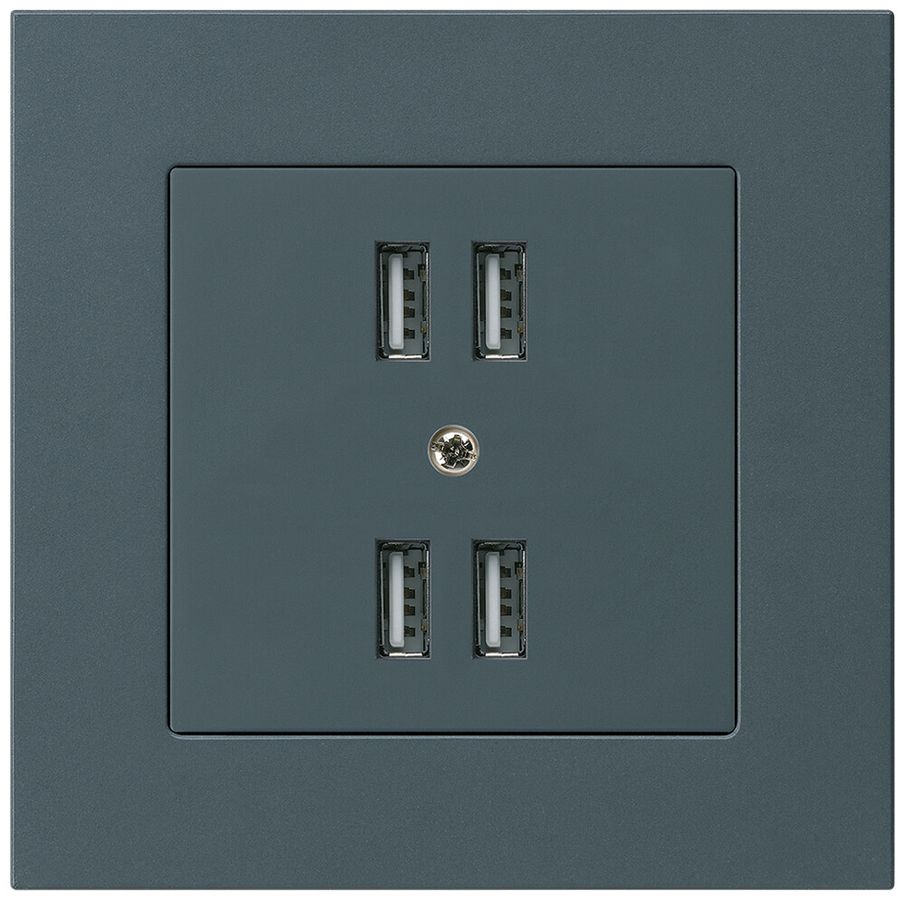 Presa INC 4×USB kallysto.pro 2400mA antracite