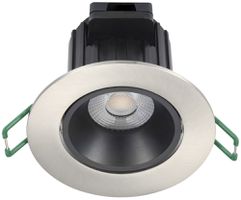 EB-LED-Deckenleuchte START ECO SPOT ALUMINIUM 9W 830 40° IP44/20 Blende Alu
