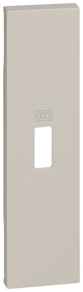 Abdeckung Living Now 1 Modul für USB-Steckdose sand
