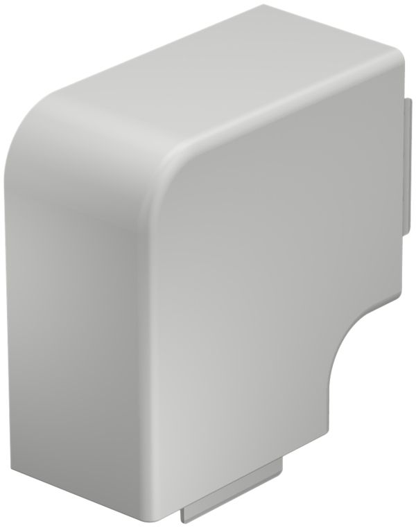 Angle plat Bettermann pour canal d'installation WDK gris clair 60×90mm