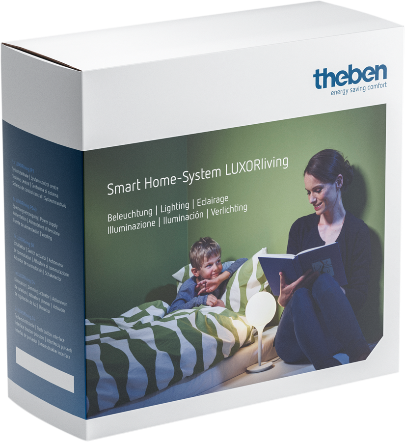 Coffret KNX Theben LUXORliving "éclairage"