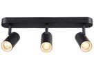 Spot LED SLV NOBLO 19W 2350lm 927 VAR 400×105×127mm noir 3×Spot
