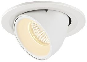 EB-LED-Downlight SLV NUMINOS GIMBLE S, 8.6W 250mA 730lm 3000K 55° ws