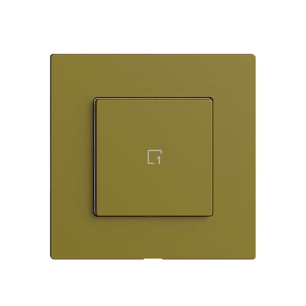 Szenentaster 1 Szene/1T Edue Wiser olive