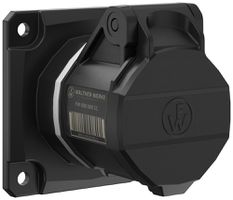 Presa CEE INS NEO 5P 16A >50V 1h grigio IP54 morsetto senza vite 75×75mm