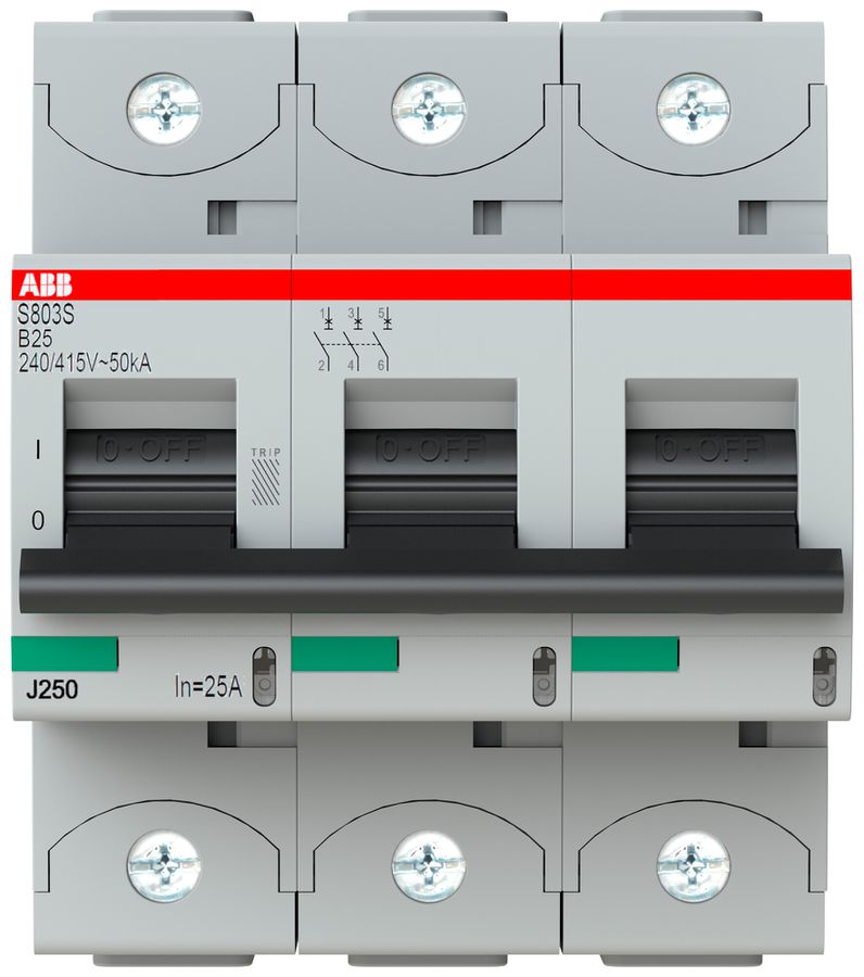 Disjoncteur ABB S803S-B 25A 50kA