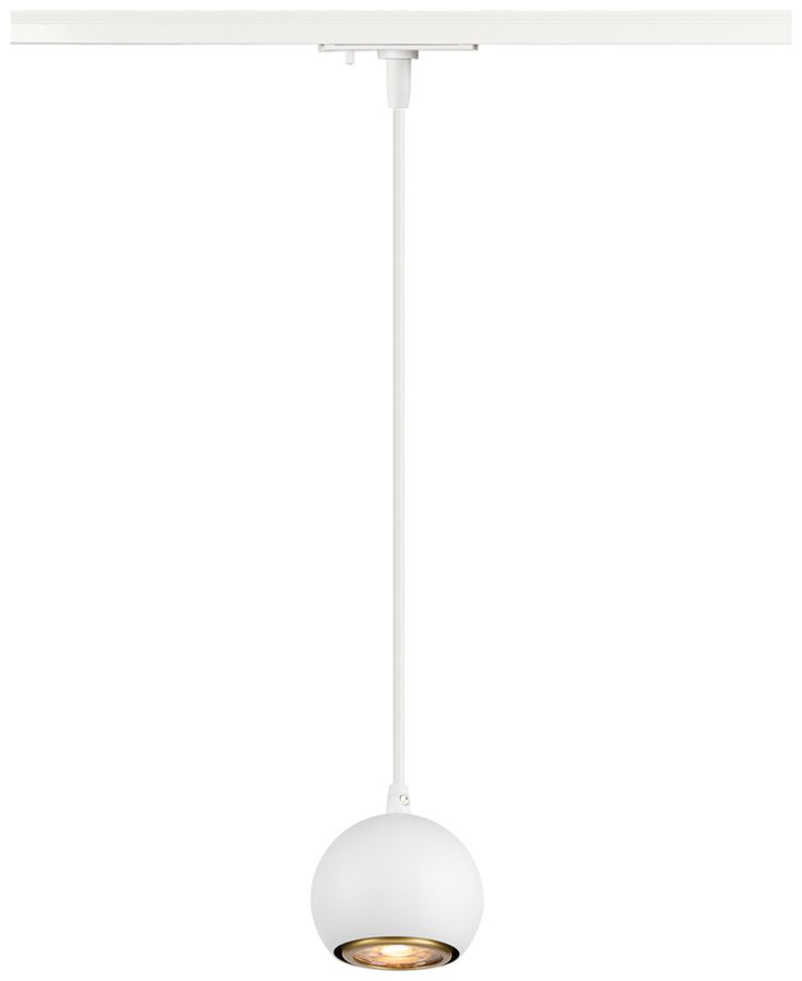 Pendelleuchte SLV LIGHT EYE 90 AD1PH GU10 1×6W DIM Ø89mm weiss