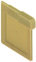 Disco divisorio Weidmüller TSCH 1 beige, 2mm