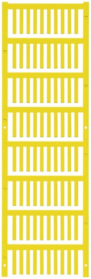 Leitermarkierer Weidmüller MultiCard VT SF für Ø1.2…1.6mm 21×3.2mm PA66 gelb