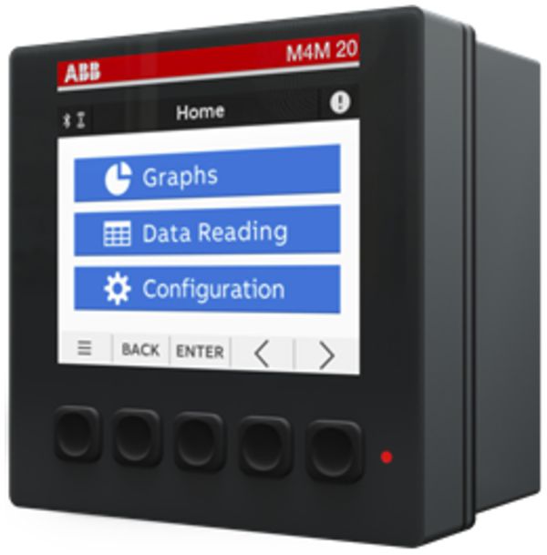 EB-Netzanalysemessgerät ABB M4M 20 ROGOWSKI, ModBusRTU/RS-485, BT, 2DO