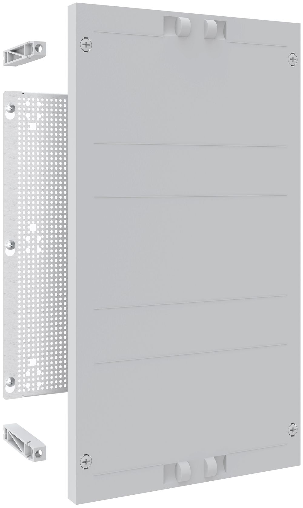 Kit modulare SE Prisma XS, per apparecchi media, 1 parte, 3 file, 250×450mm