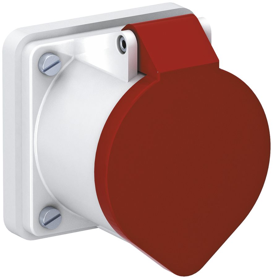 Steckvorrichtung Bettermann, 3-polig+N+PE 400V 32A 75×75×72mm