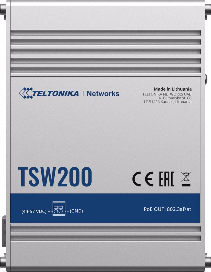 Teltonika TSW200 POE+ GB-Ethernet Switch
