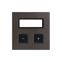 Abdeckset EDIZIOdue elegance für 2×Taster+RTH moca