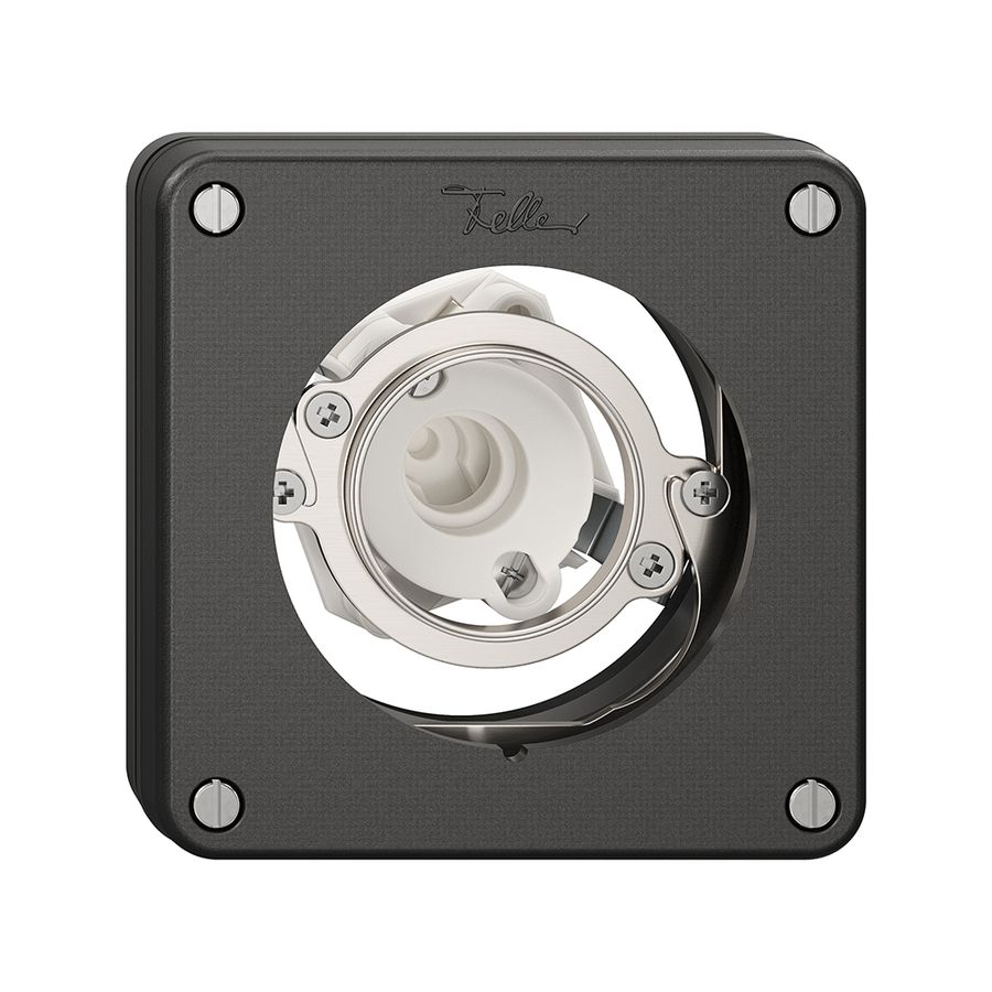 NUP-Signallampe NEVO ohne Kalotte, ohne Glüh- oder Glimmlampe, schwarz