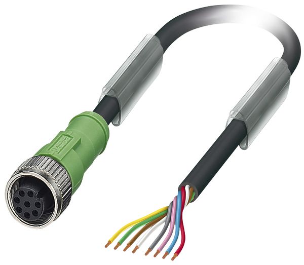 Câble de connexion Phoenix Contact SAC-8P-10.0-PUR/M12FS