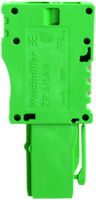 Stecker Weidmüller ZP 4/1AN/1 GN Zugfeder 4mm² 1L grün