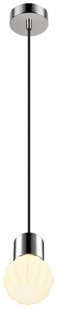 Lampada sospesa SLV VARYT E14 1×6W REG Ø76×80mm cromo