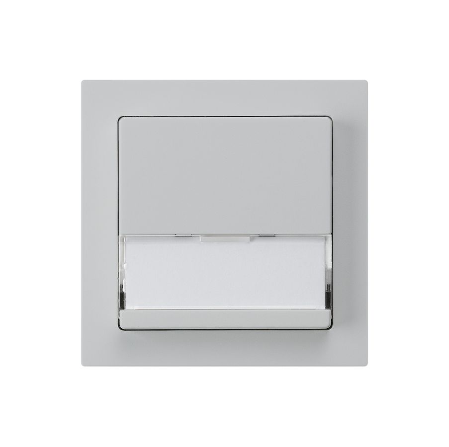 Kit frontale kallysto 60×60 grigio chiaro per pulsante per suoneria