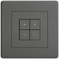 UP-Bedienaufsatz zu Dimmer EDIZIO.liv Wiser SNAPFIX® 2K 4T dgu