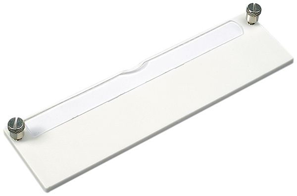 Blindabdeckung für Universal -Einheit 7TE 5×1 Port R&M freenet