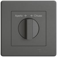 UP-Montageset EDIZIO.liv SNAPFIX® f.Schwenktaster m.Griff Aperto → ← Chiuso dgu