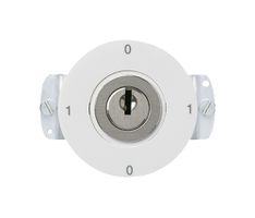 Einsatz zu UP-Schlüsselschalter 0/1L basico weiss