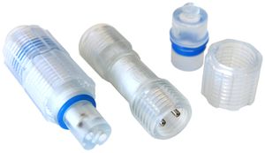 Adapter-Set QuickFix, 1×TypA, 1×TypB, IP44/IP67, transparent